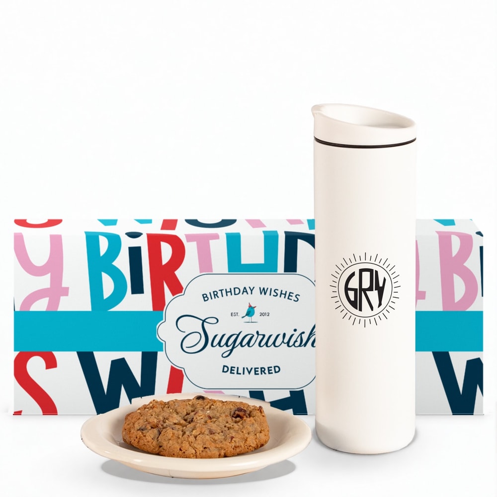Monogrammed MiiR Drinkware with 1 Bakery & Cafe pick (Monogrammed)