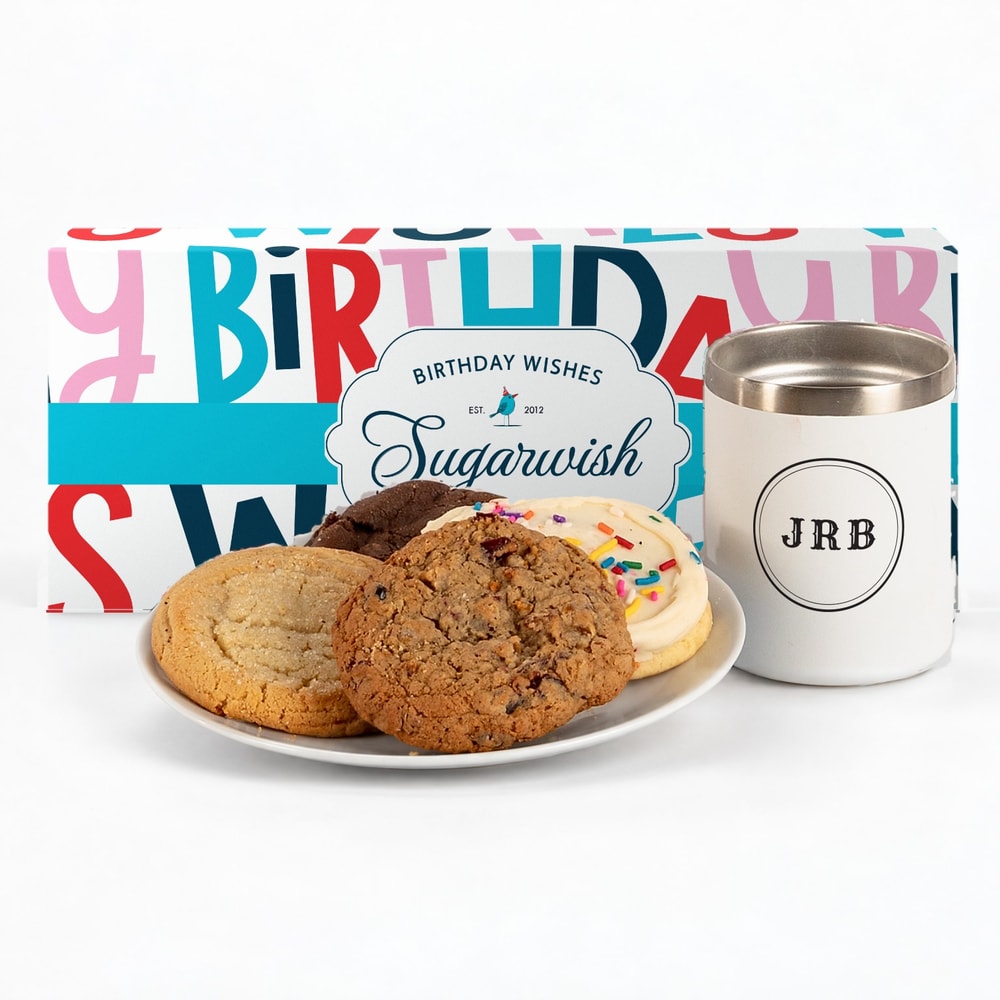 Monogrammed Mug with 4 Treats (Monogrammed)