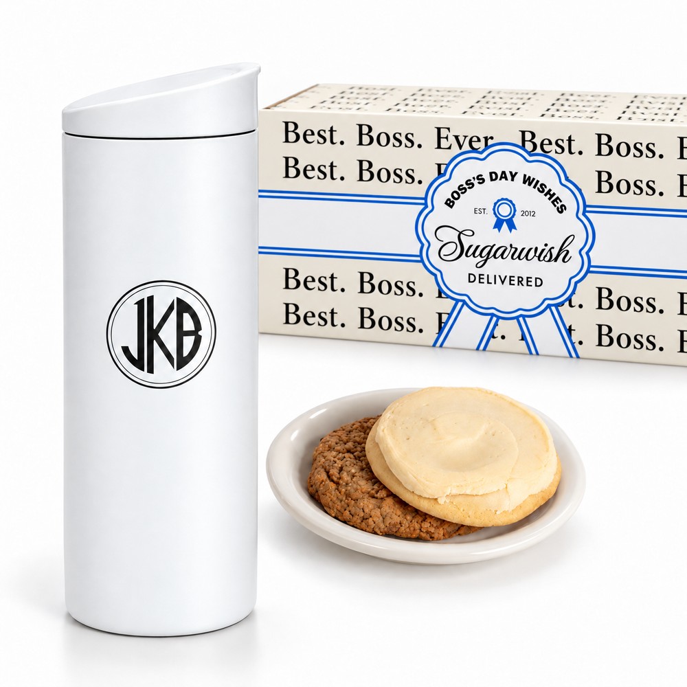 Monogrammed MiiR Drinkware with Mini Treats (Monogrammed)