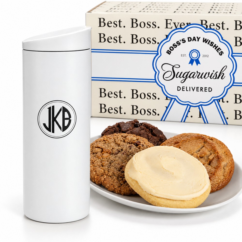 Monogrammed MiiR Drinkware with Small Treats (Monogrammed)