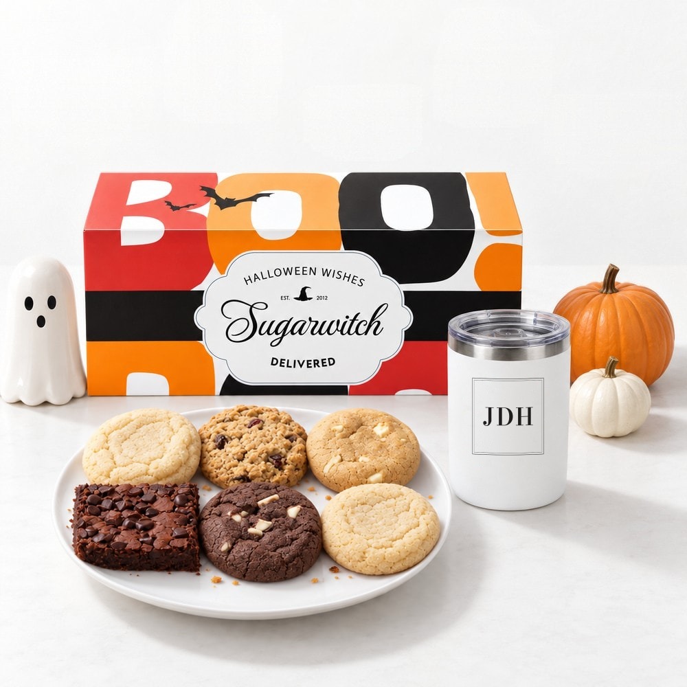 Monogrammed Mug with 6 Bakery & Cafe Choices (Monogrammed)