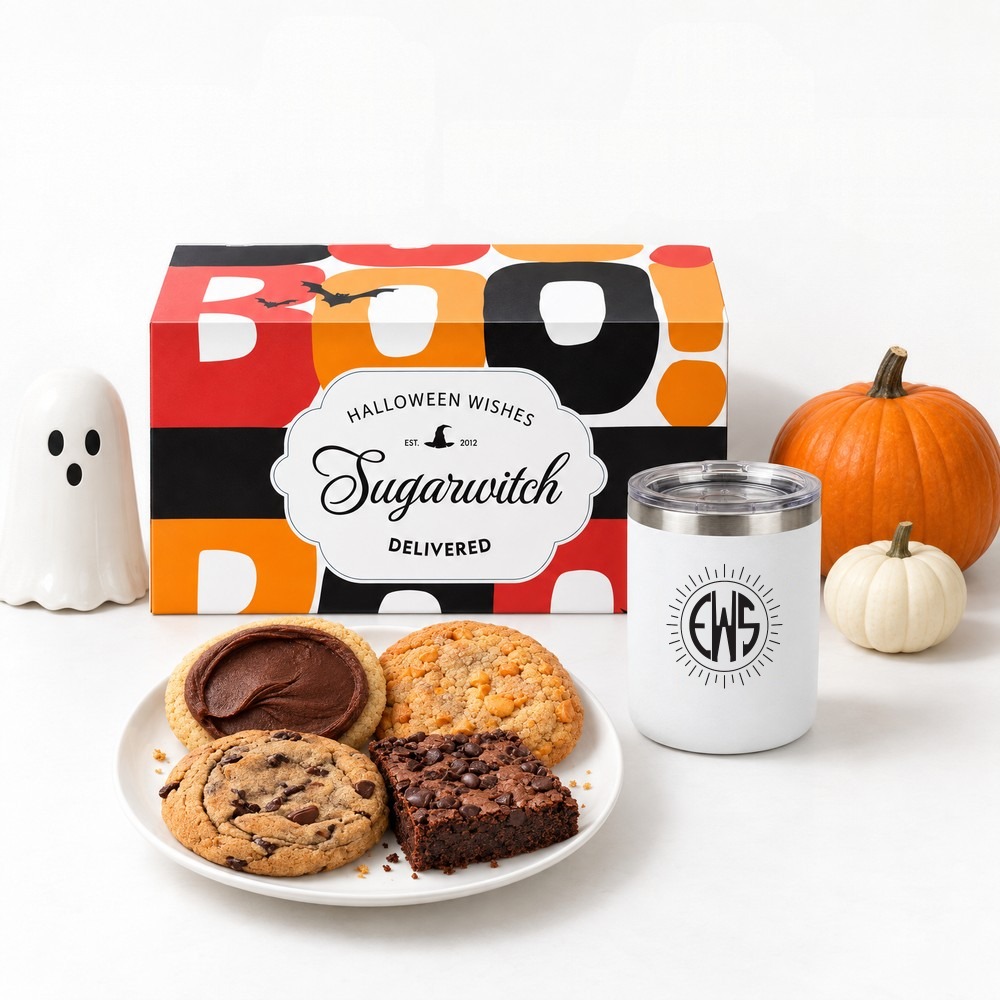 Monogrammed Mug with 4 Bakery & Cafe Choices (Monogrammed)