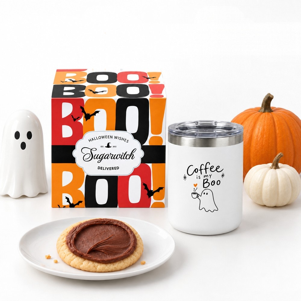 Halloween Mug with 1 Bakery & Cafe Choice