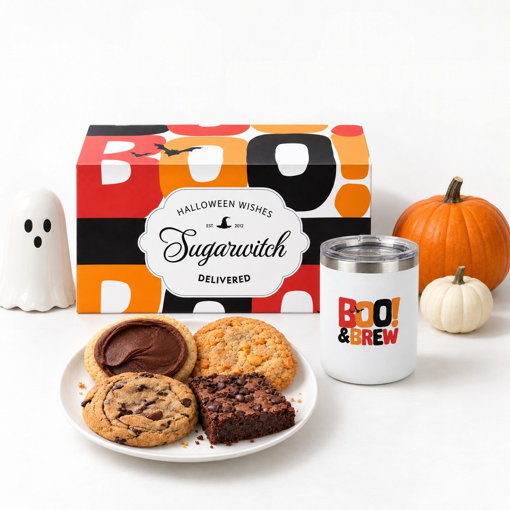 Halloween Mug with 4 Bakery & Cafe Choices