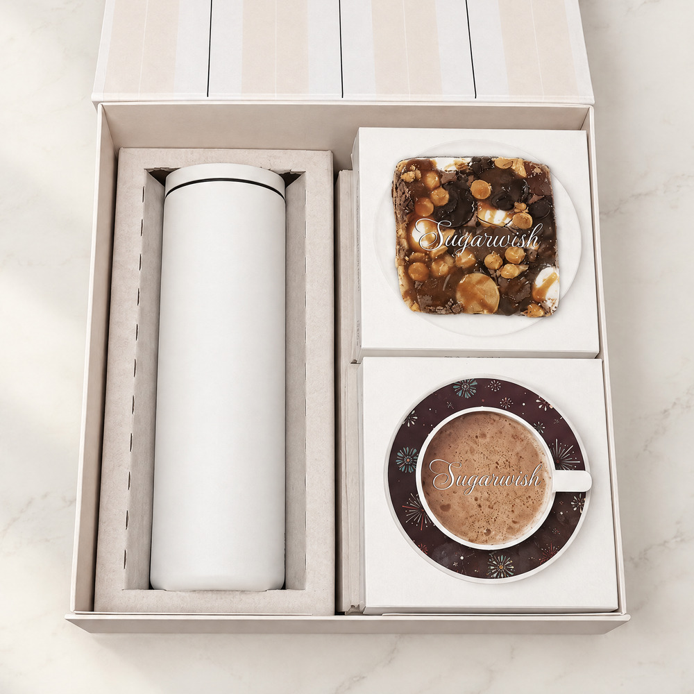 Monogrammed MiiR Drinkware with 6 Bakery & Cafe picks (Monogrammed)
