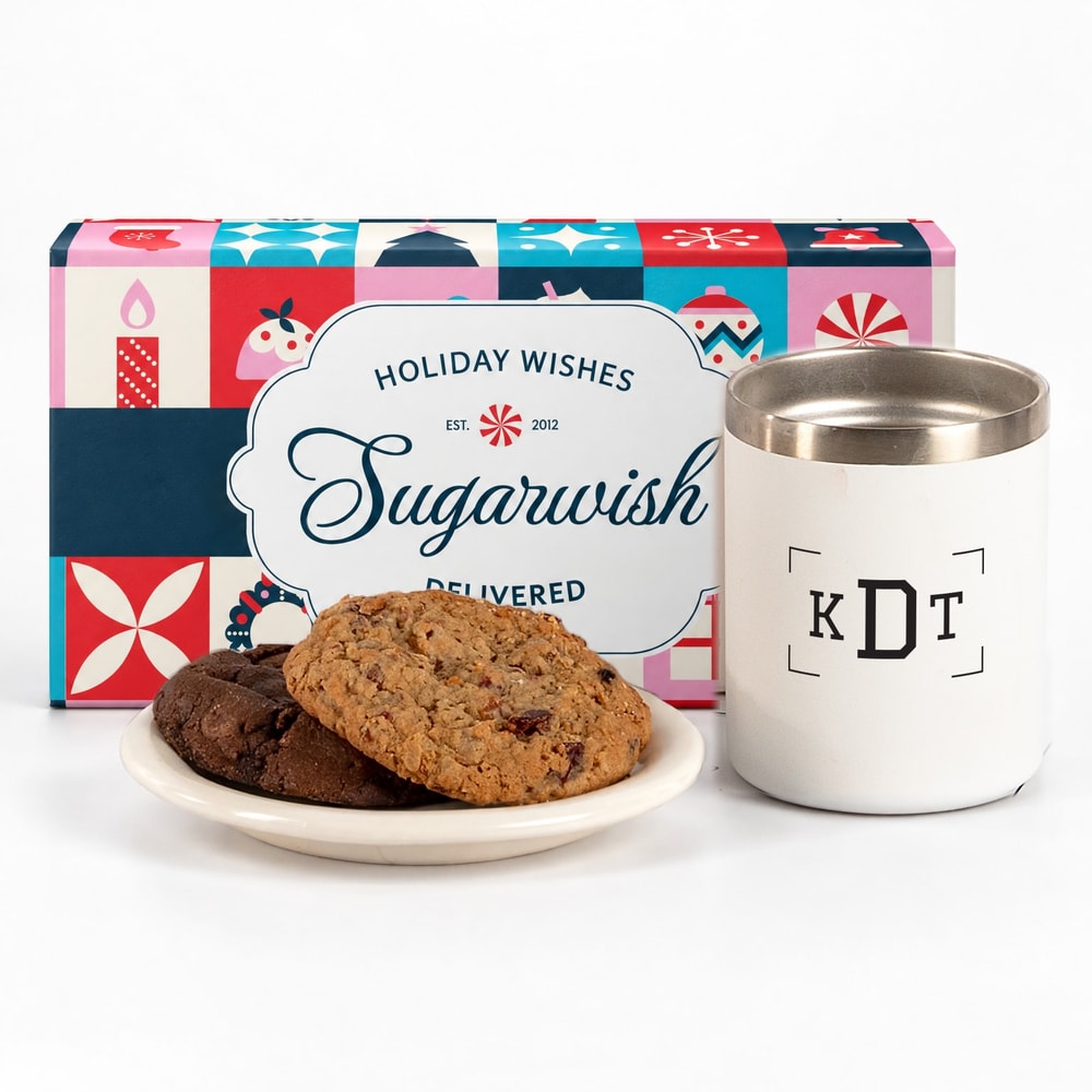 Monogrammed Mug with 2 Treats (Monogrammed)