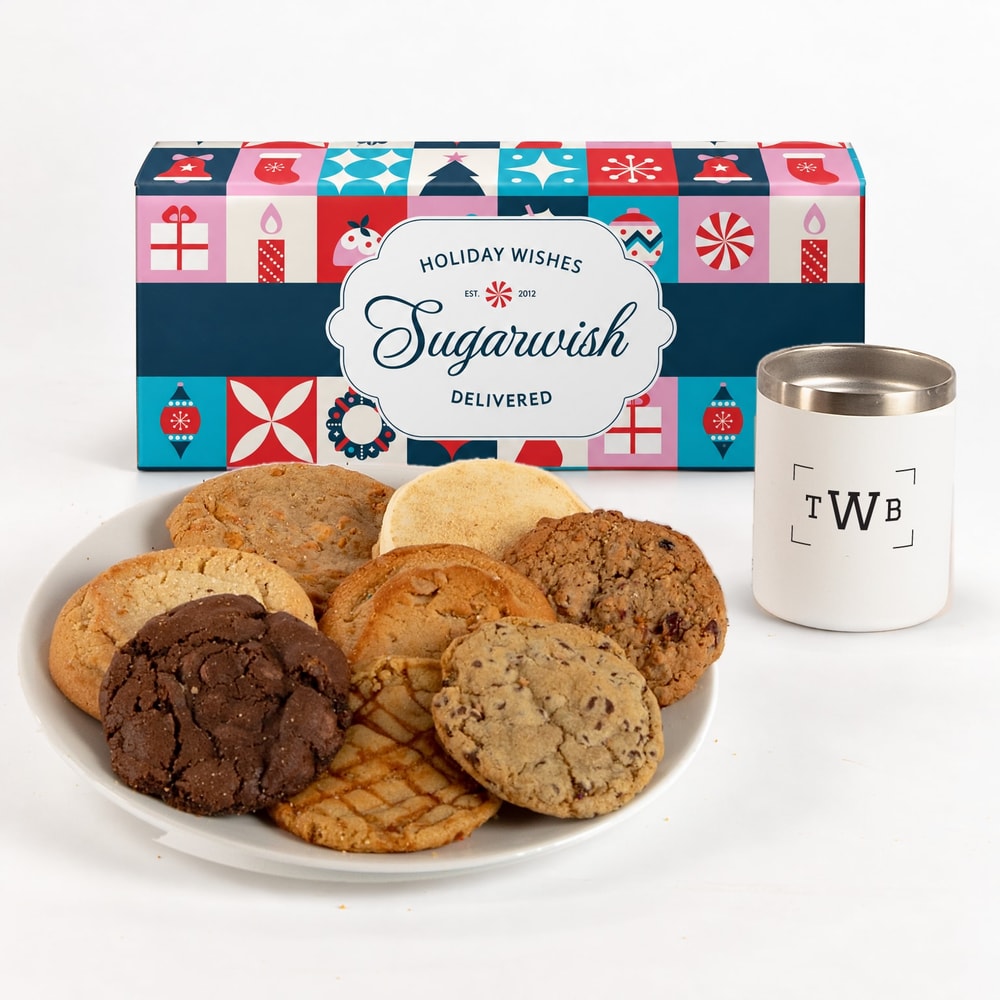 Monogrammed Mug with 8 Bakery & Cafe picks (Monogrammed)