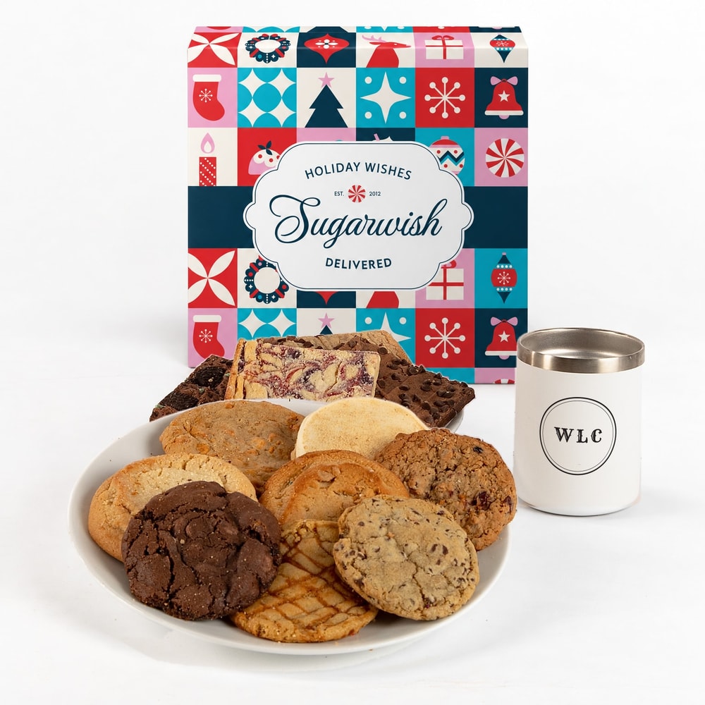 Monogrammed Mug with 12 Bakery & Cafe picks (Monogrammed)
